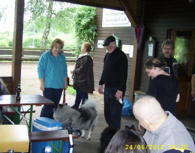 Wandertag in Kirchhain im Juni 2012 des Spitzevereins Gruppe Hessen 06